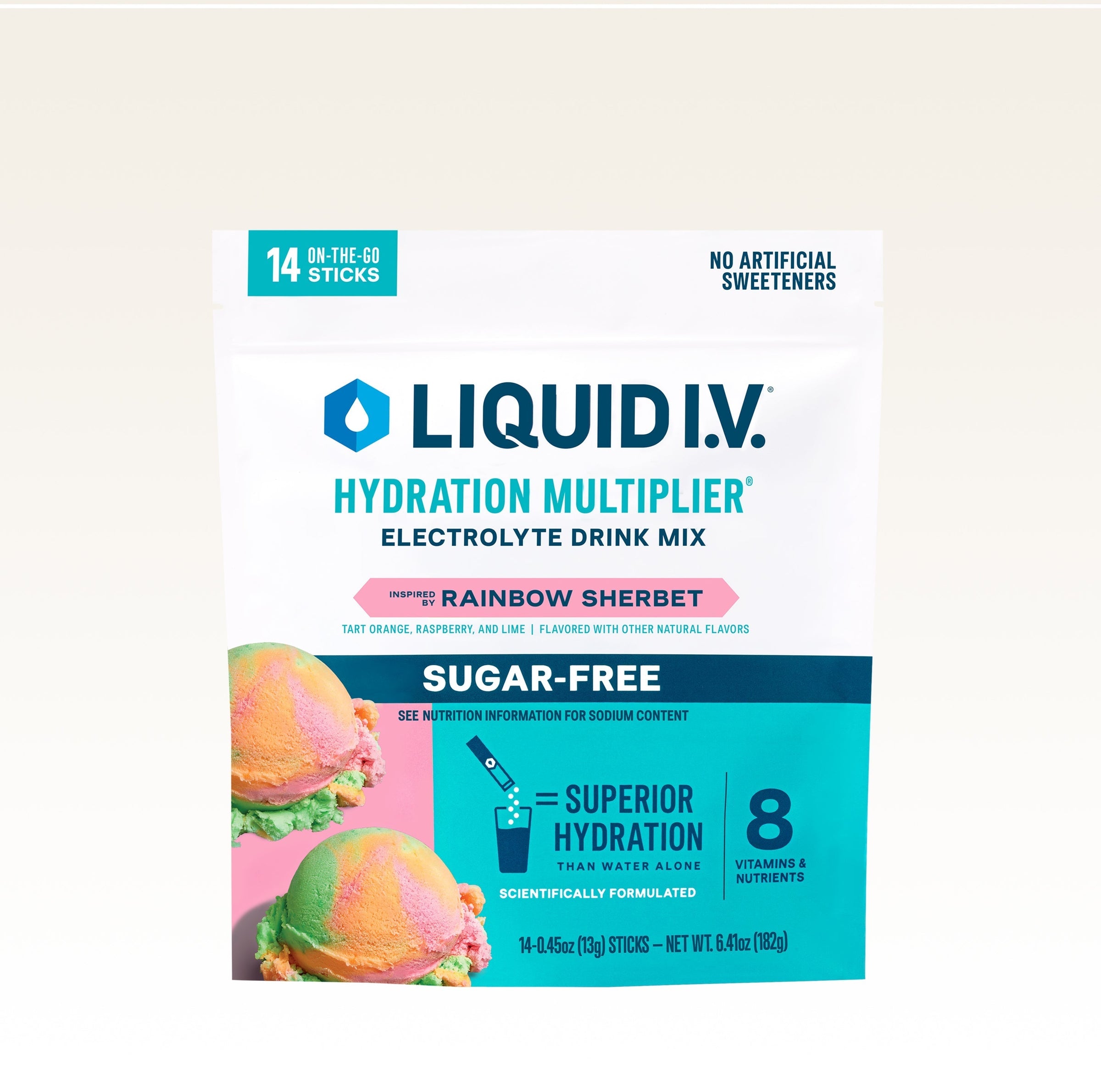 Rainbow Sherbet Hydration Multiplier® Sugar-Free - Premium Pack