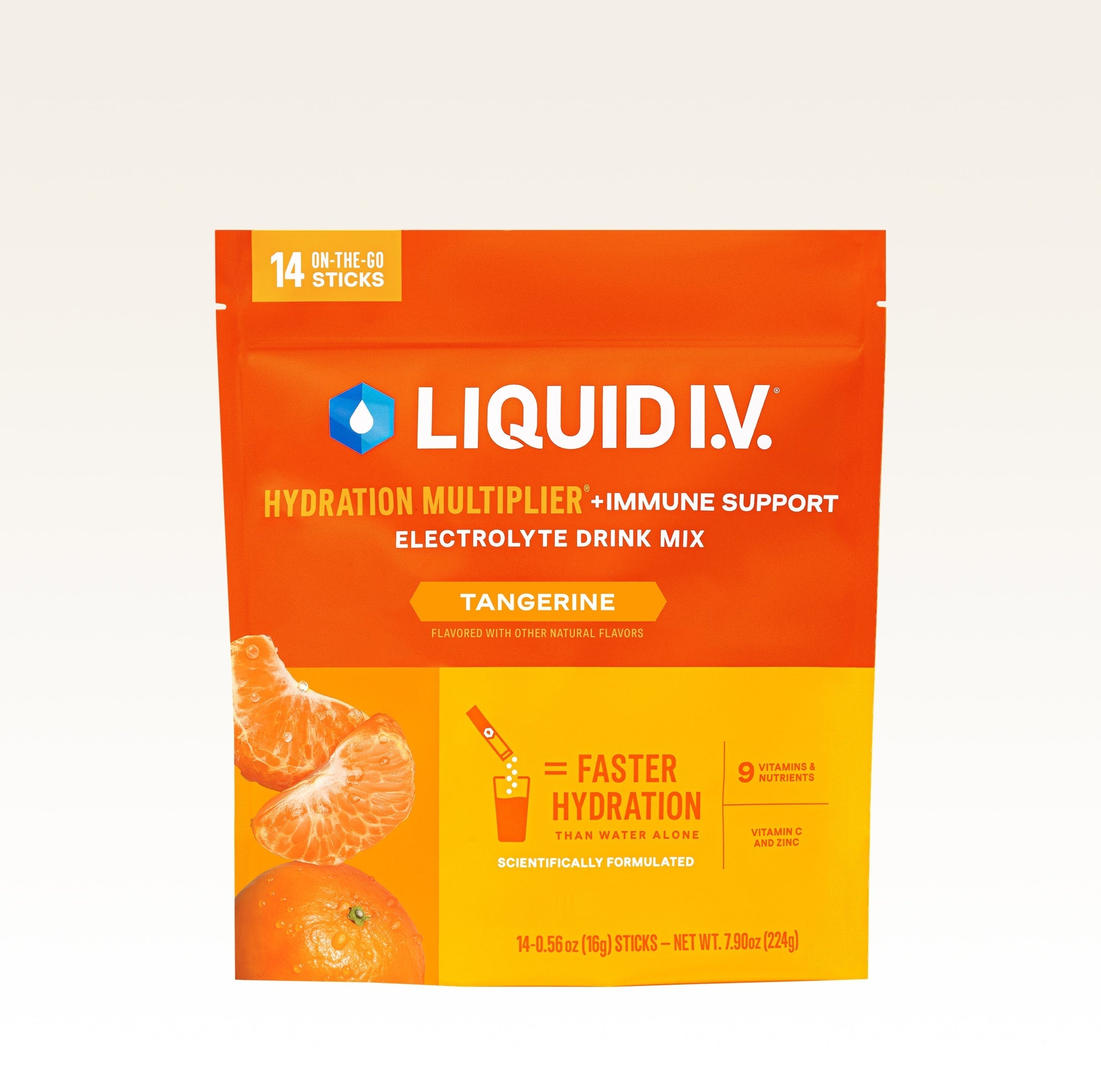 Tangerine Hydration Multiplier® +Immune Support - Premium Ready