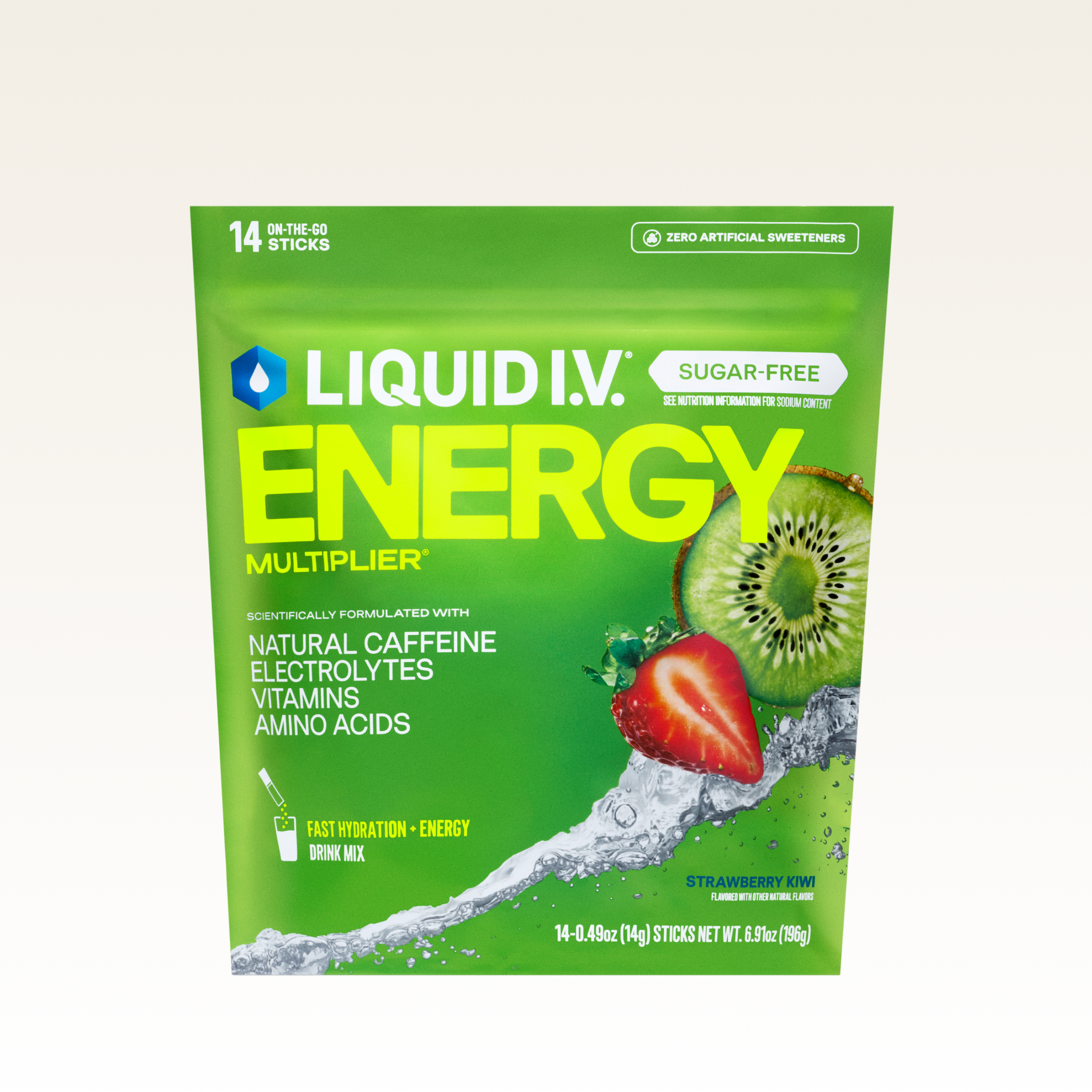 Strawberry Kiwi Sugar-Free Energy Multiplier® - Modern Pack